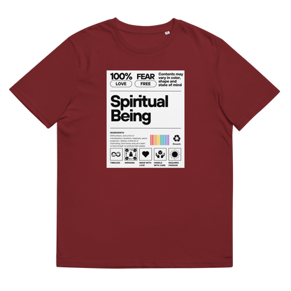 Spiritual Being Bio-Baumwoll-T-Shirt