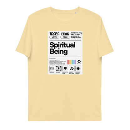 Spiritual Being Bio-Baumwoll-T-Shirt