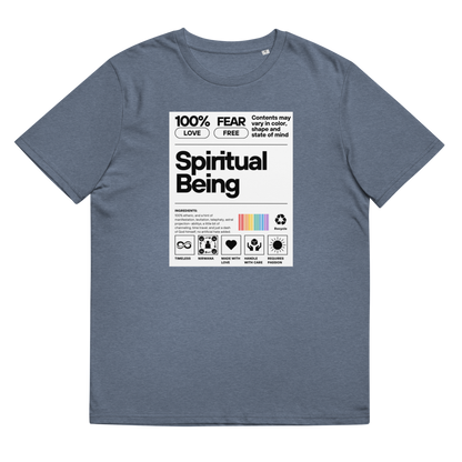 Spiritual Being Bio-Baumwoll-T-Shirt