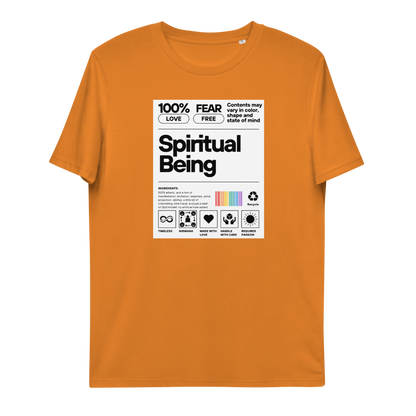 Spiritual Being Bio-Baumwoll-T-Shirt