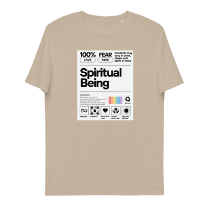 Spiritual Being Bio-Baumwoll-T-Shirt