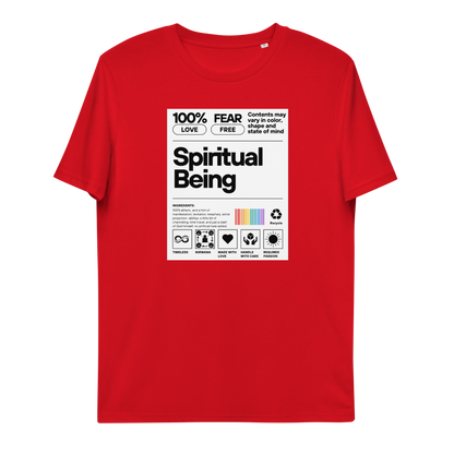 Spiritual Being Bio-Baumwoll-T-Shirt