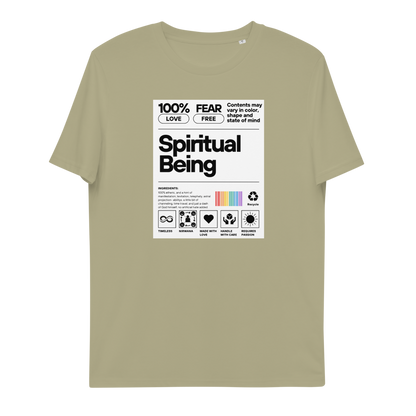 Spiritual Being Bio-Baumwoll-T-Shirt